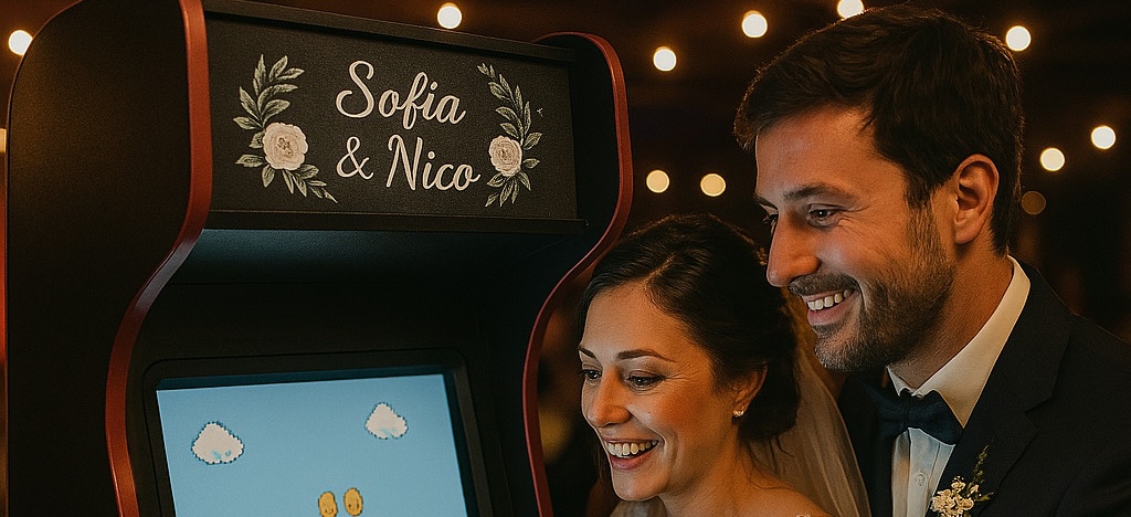 Borne d’arcade utilisée pendant un mariage